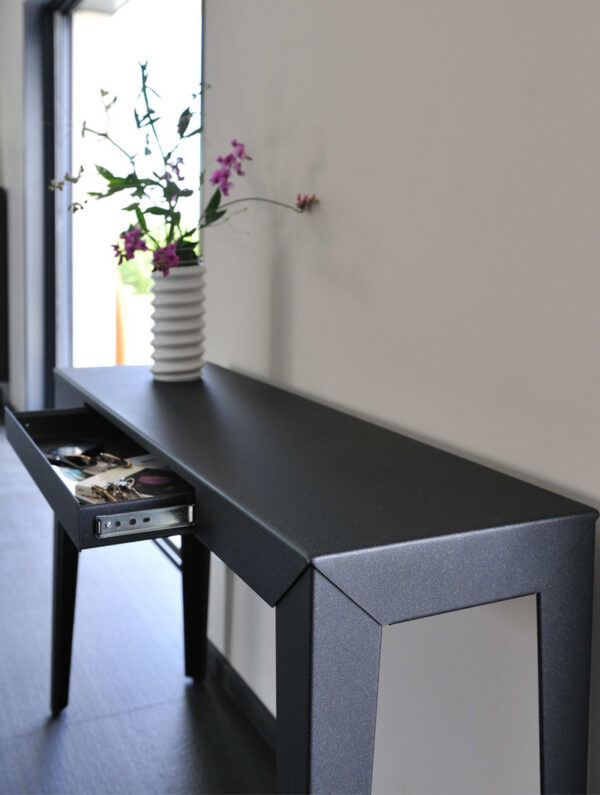 Console à tiroir Zef par Luc Jozancy x Matière grise