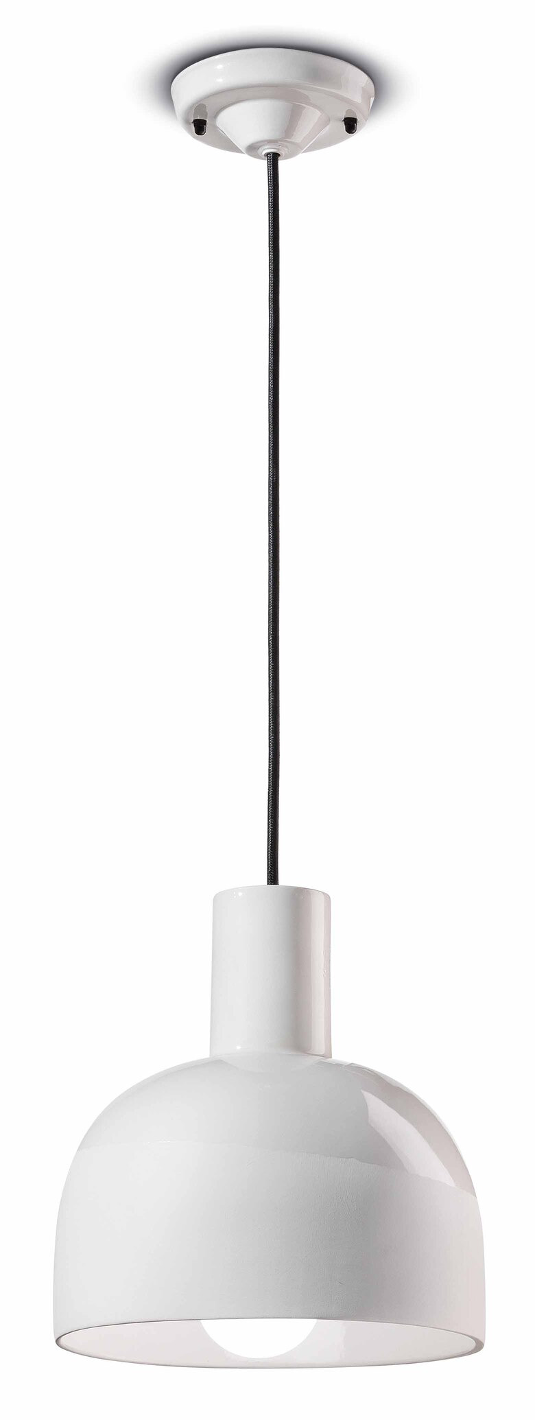 Suspension CAXIXI en céramique au design rétro déclinée sous 8 coloris vibrants par Ferroluce
