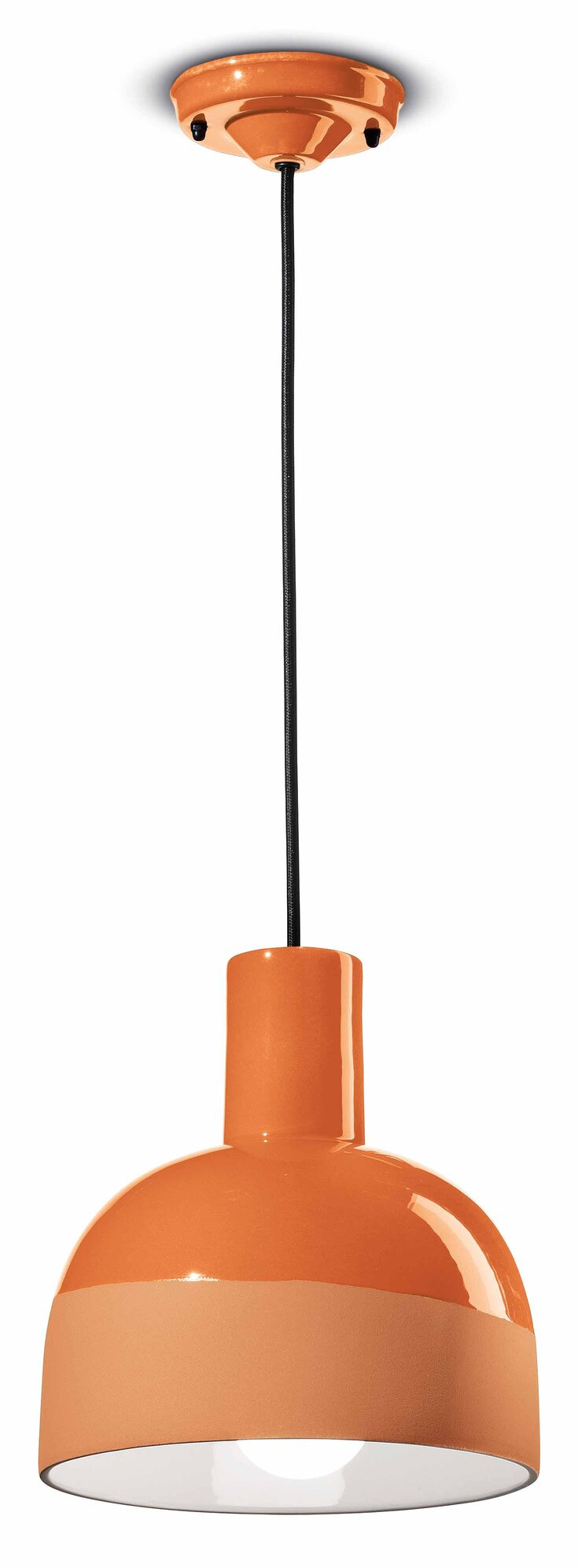 Suspension CAXIXI en céramique au design rétro déclinée sous 8 coloris vibrants par Ferroluce Suspension CAXIXI en céramique au design rétro déclinée sous 8 coloris vibrants par Ferroluce