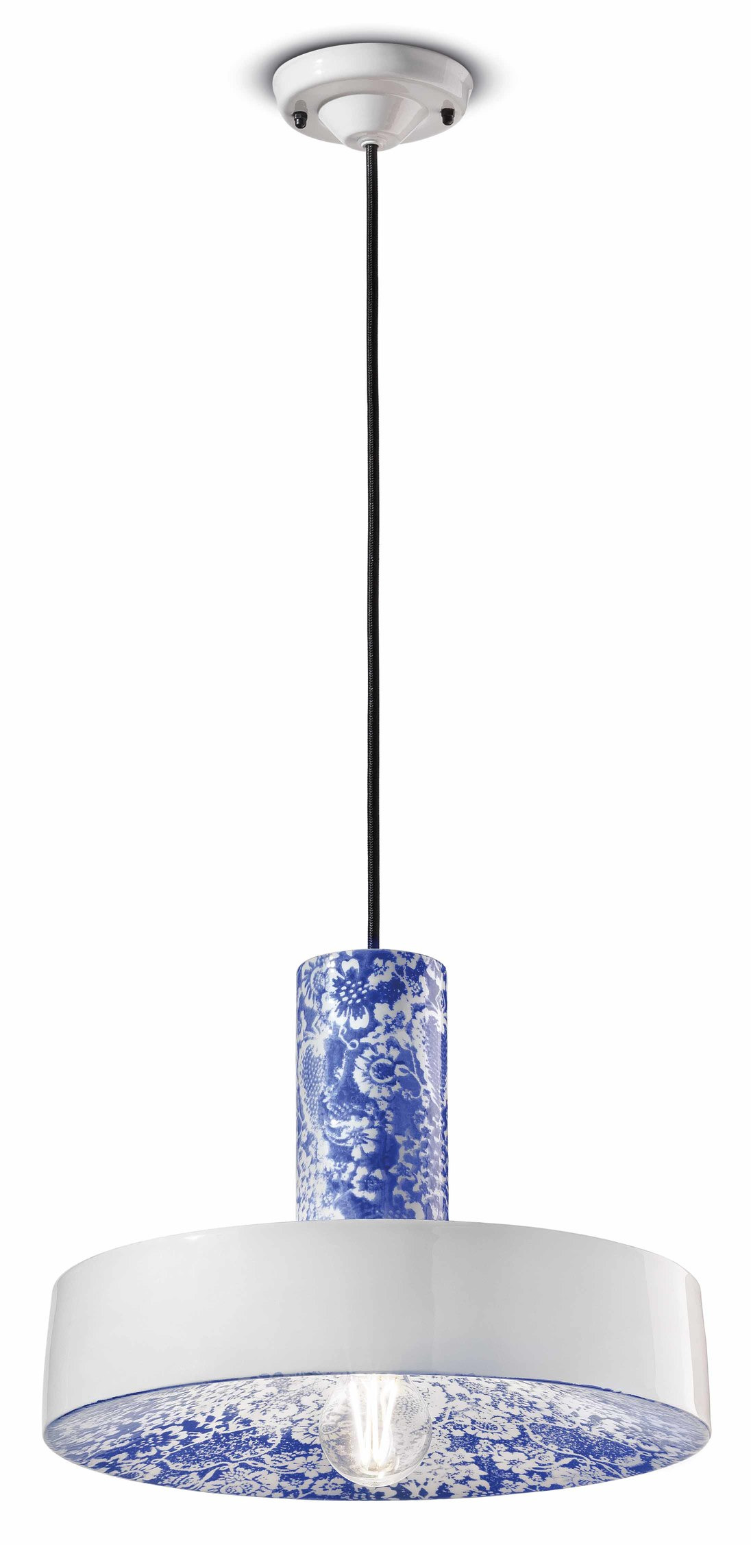 Suspension PI en céramique contemporaine en 6 coloris par Ferroluce