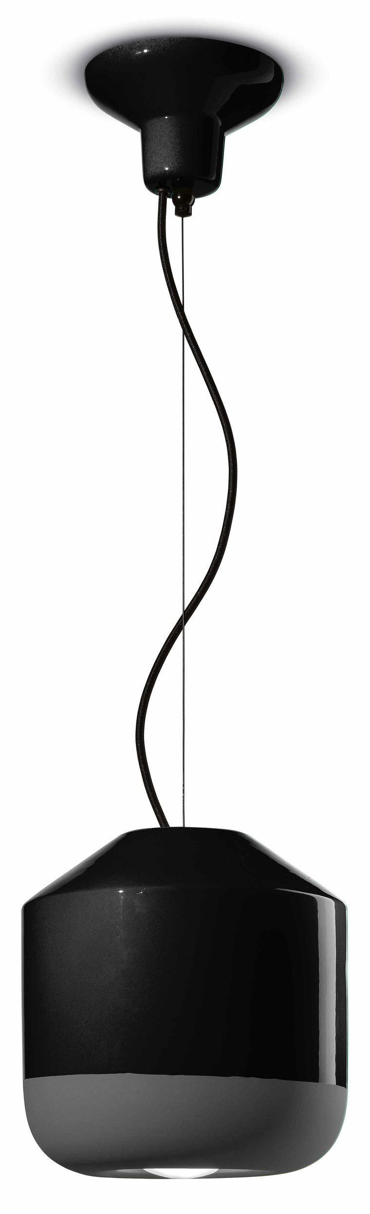 Suspension BELLOTA lanterne Ø24cm ou Ø35cm en céramique contemporaine en 4 coloris par Ferroluce Suspension BELLOTA lanterne Ø24cm ou Ø35cm en céramique contemporaine en 4 coloris par Ferroluce