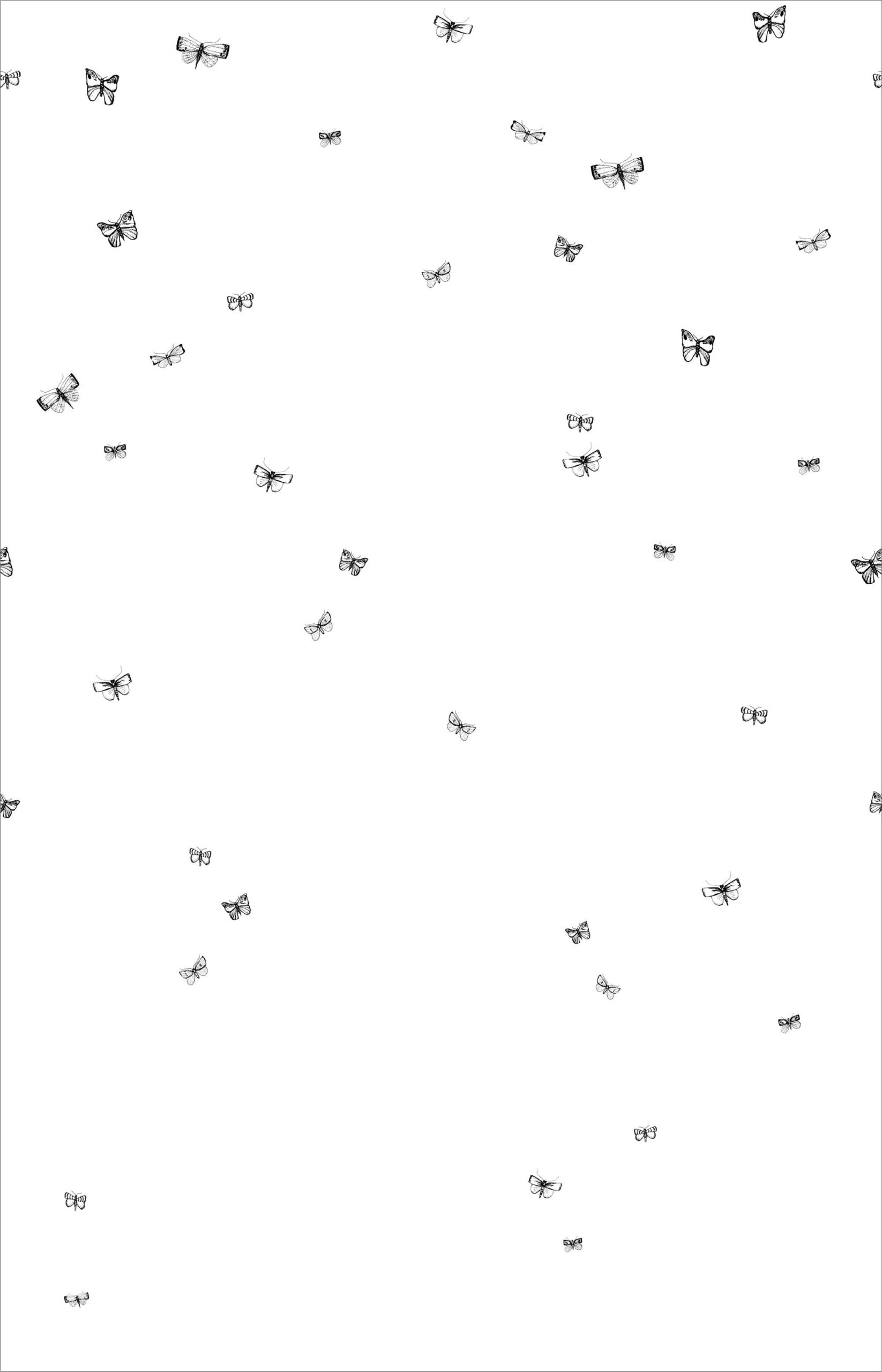 Papier peint design The Wild Butterfly prêt-à-poser par Bien fait Paris