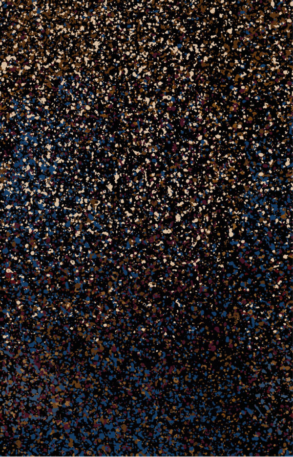 Papier peint design Stardust prêt-à-poser par Bien fait Paris