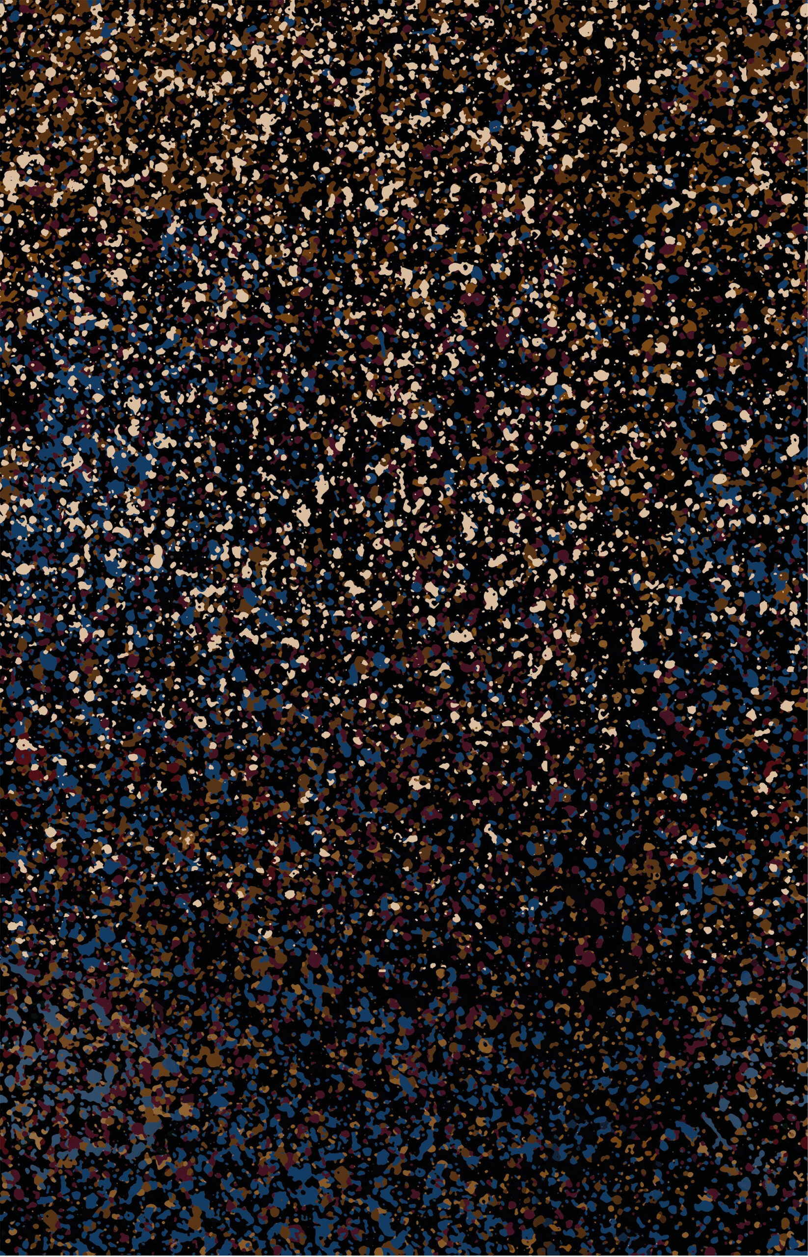 Papier peint design Stardust prêt-à-poser par Bien fait Paris