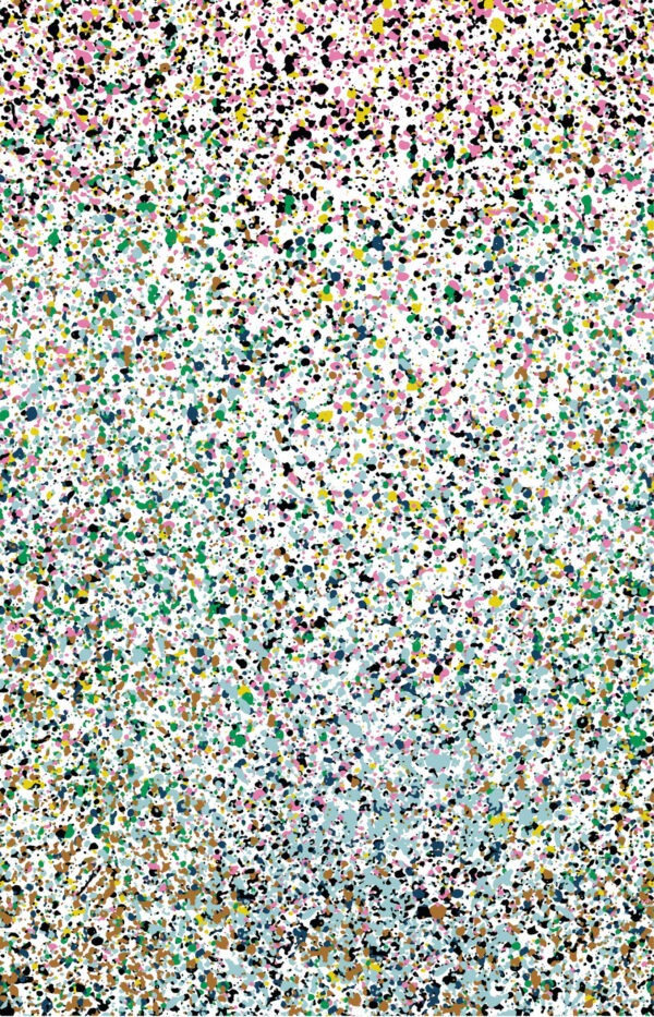 Papier peint design Stardust prêt-à-poser par Bien fait Paris