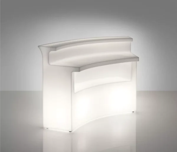 Bar lumineux Break bar Luminoso en polyéthylène par SLIDE Studio