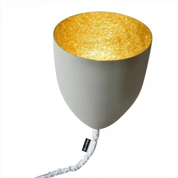 Lampadaire Flower cemento avec effet béton au design moderne