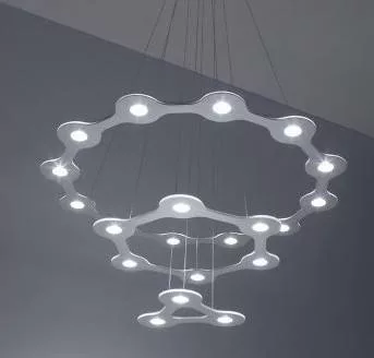 Suspension Flat Saturn Led