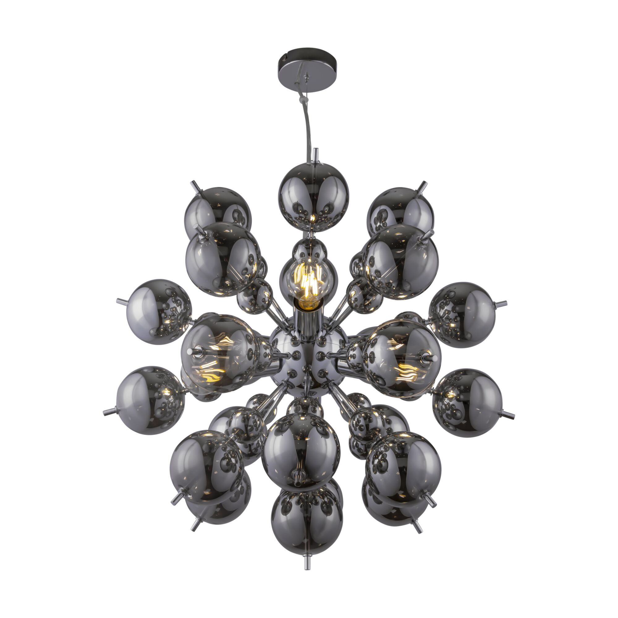 Suspension Bolla en métal et verre au design vintage par Maytoni