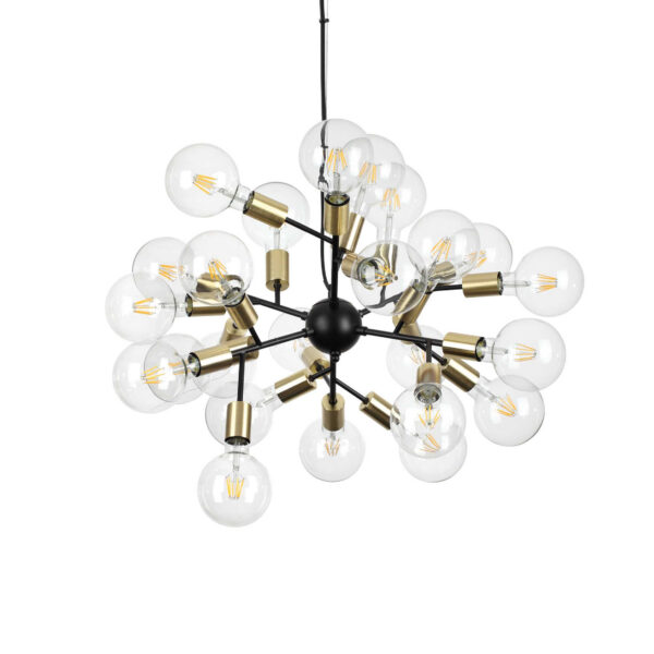Suspension Brillance avec abat-jour en verre soufflé au design contemporain