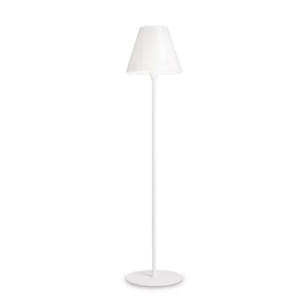 Lampadaire extérieur Louis avec abat-jour en plastique au design contemporain