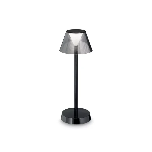 Lampe a poser extérieur Louisa avec batterie rechargeable au design contemporain