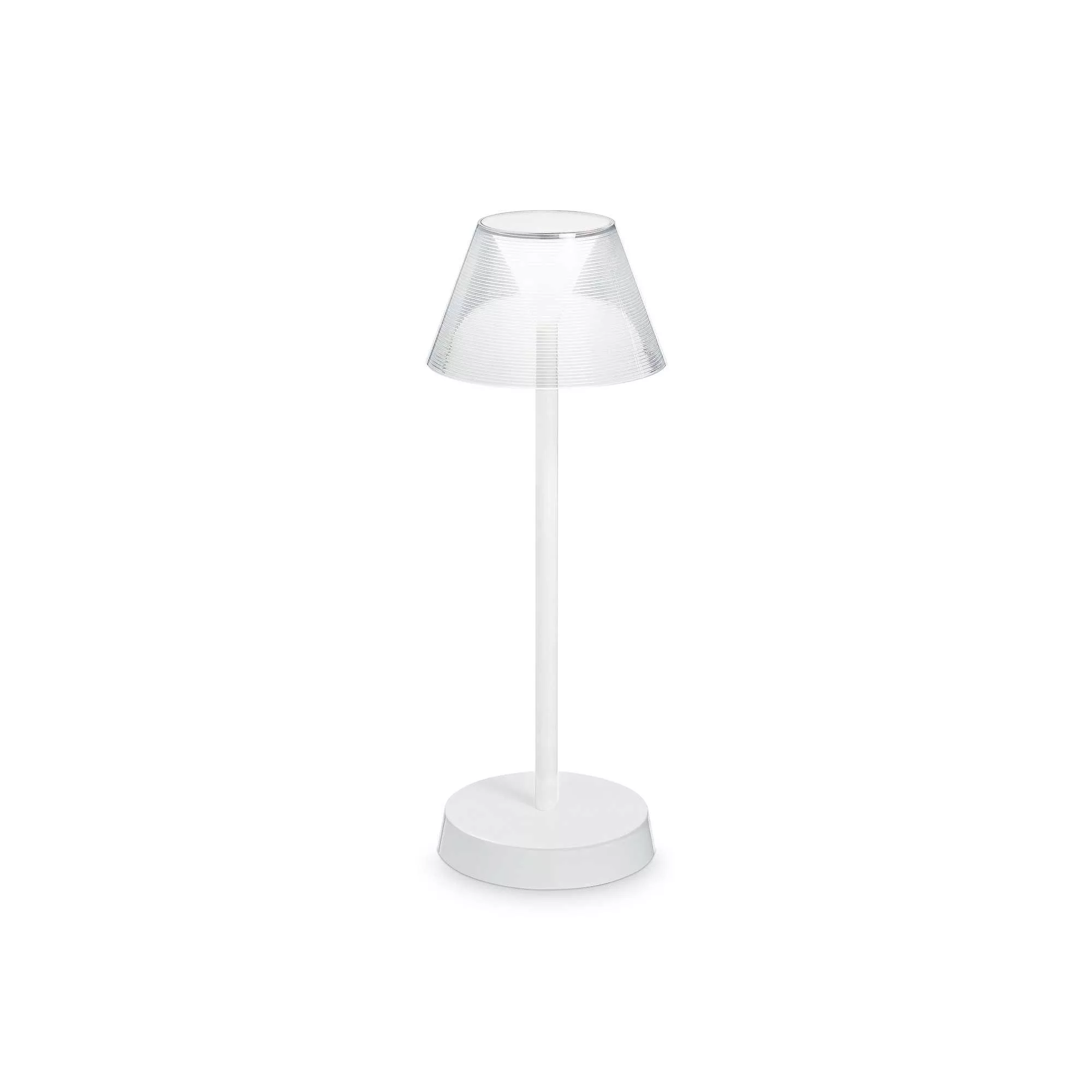 Lampe a poser extérieur Louisa avec batterie rechargeable au design contemporain