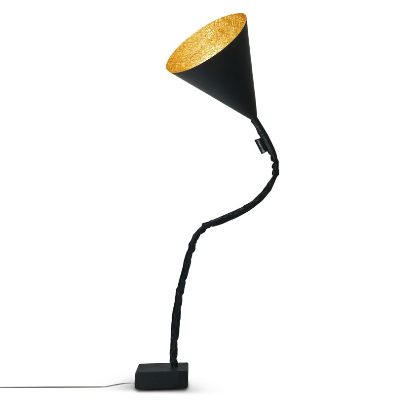 Lampadaire Flower lavagna avec effet tableau noir personnalisable Lampadaire Flower lavagna avec effet tableau noir personnalisable