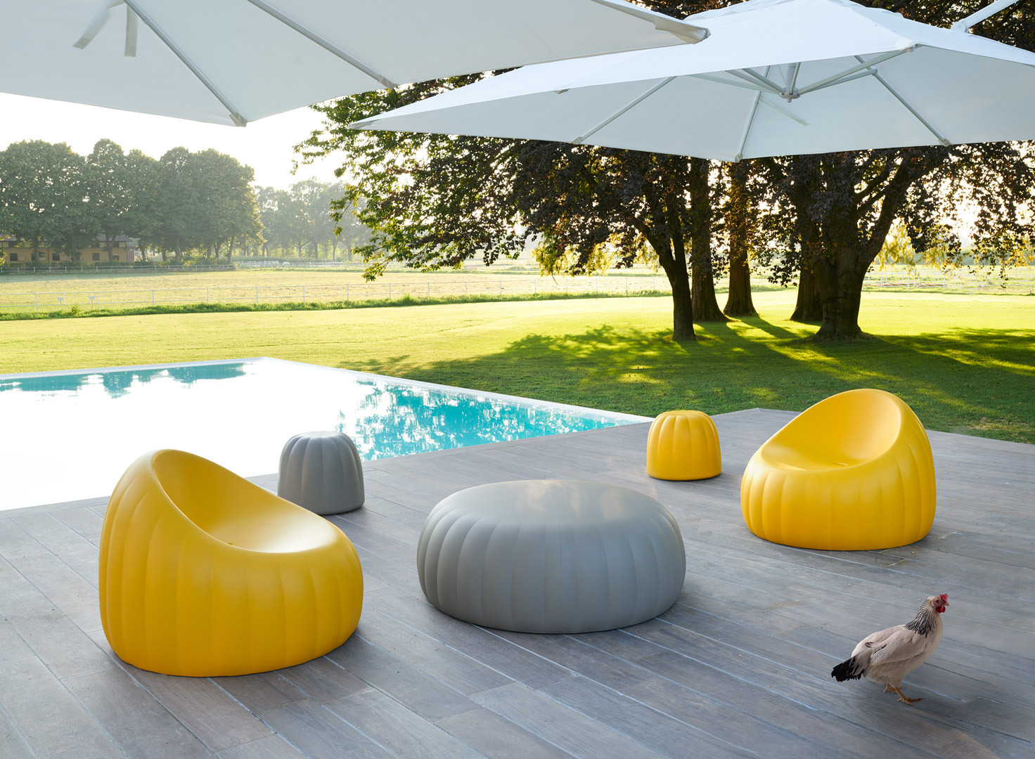 Chaise longue Gelée en polyuréthane soft par Roberto Paoli x SLIDE Studio Chaise longue Gelée en polyuréthane soft par Roberto Paoli x SLIDE Studio