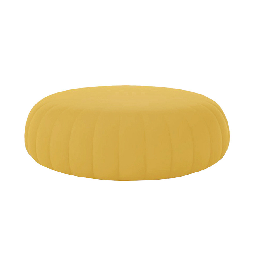 Pouf Gelée en polyuréthane soft par Roberto Paoli x SLIDE Studio