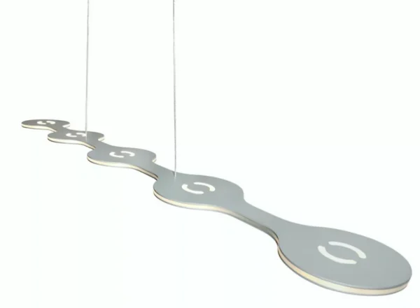 Suspension Flat 5 Led designer par Villa Tosca Design pour Lumen center Italia