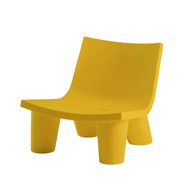 Fauteuil Low Lita en polyéthylène par Paola Navone x SLIDE Studio