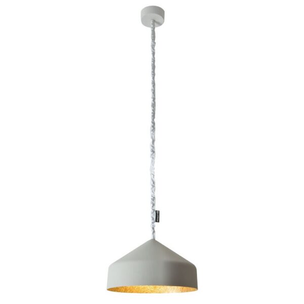 Suspension contemporaine Cyrcus cemento avec effet béton