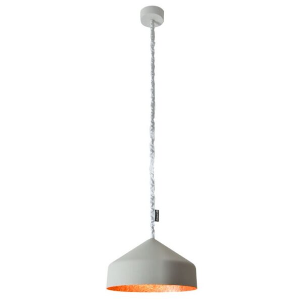 Suspension contemporaine Cyrcus cemento avec effet béton