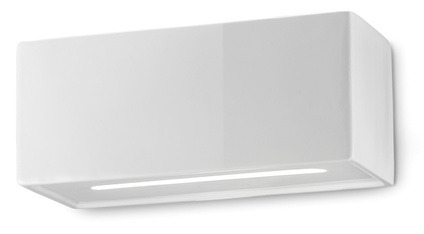 Applique Vague rectangulaire de style rétro en céramique en 15 coloris par Ferroluce