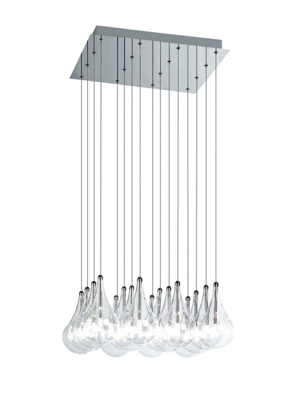 Suspension Drop Led en verre par Cristian Cubiñá x Alma Light