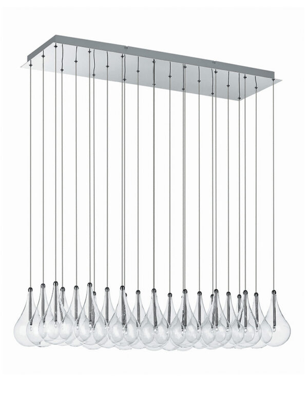 Suspension Drop Led en verre par Cristian Cubiñá x Alma Light