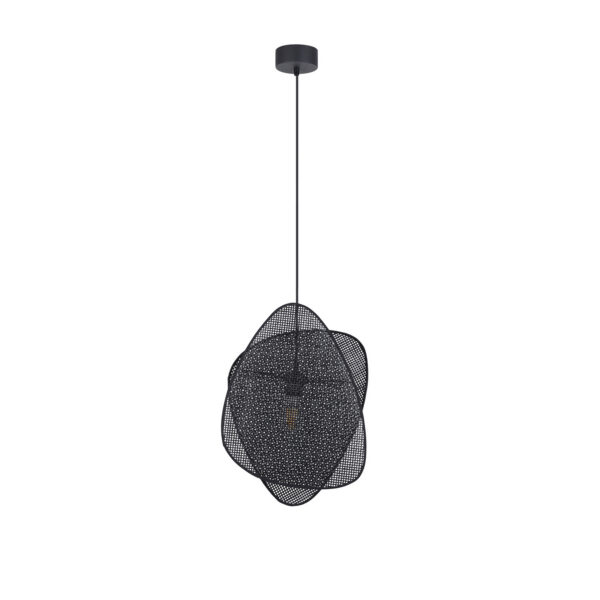 Suspension Screen Cannage noir 2 écrans en cannage par Market Set