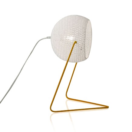 Lampe à poser Trama 1 en laine au design moderne et original Lampe à poser Trama 1 en laine au design moderne et original