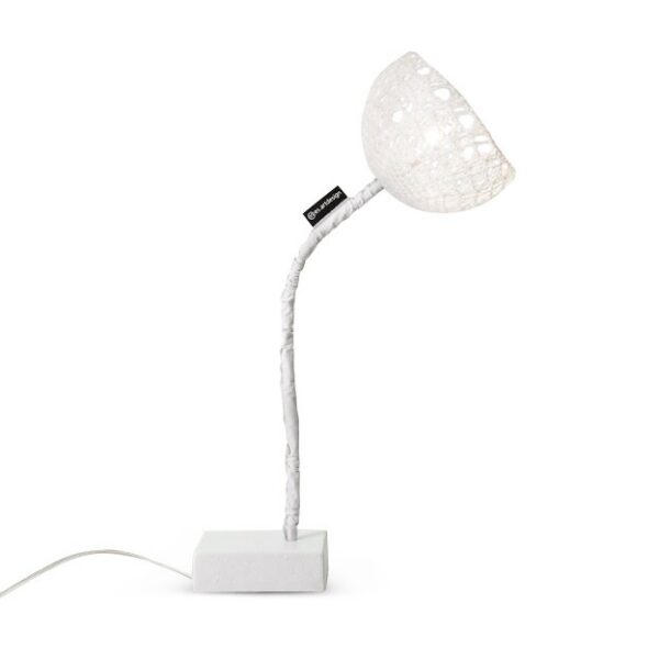 Lampe à poser Trama 2 en laine au design moderne et original