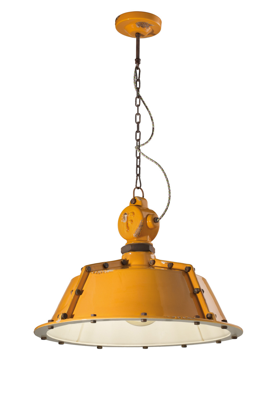 Suspension Industrial en céramique avec gros boulons par Ferroluce Suspension Industrial en céramique avec gros boulons par Ferroluce