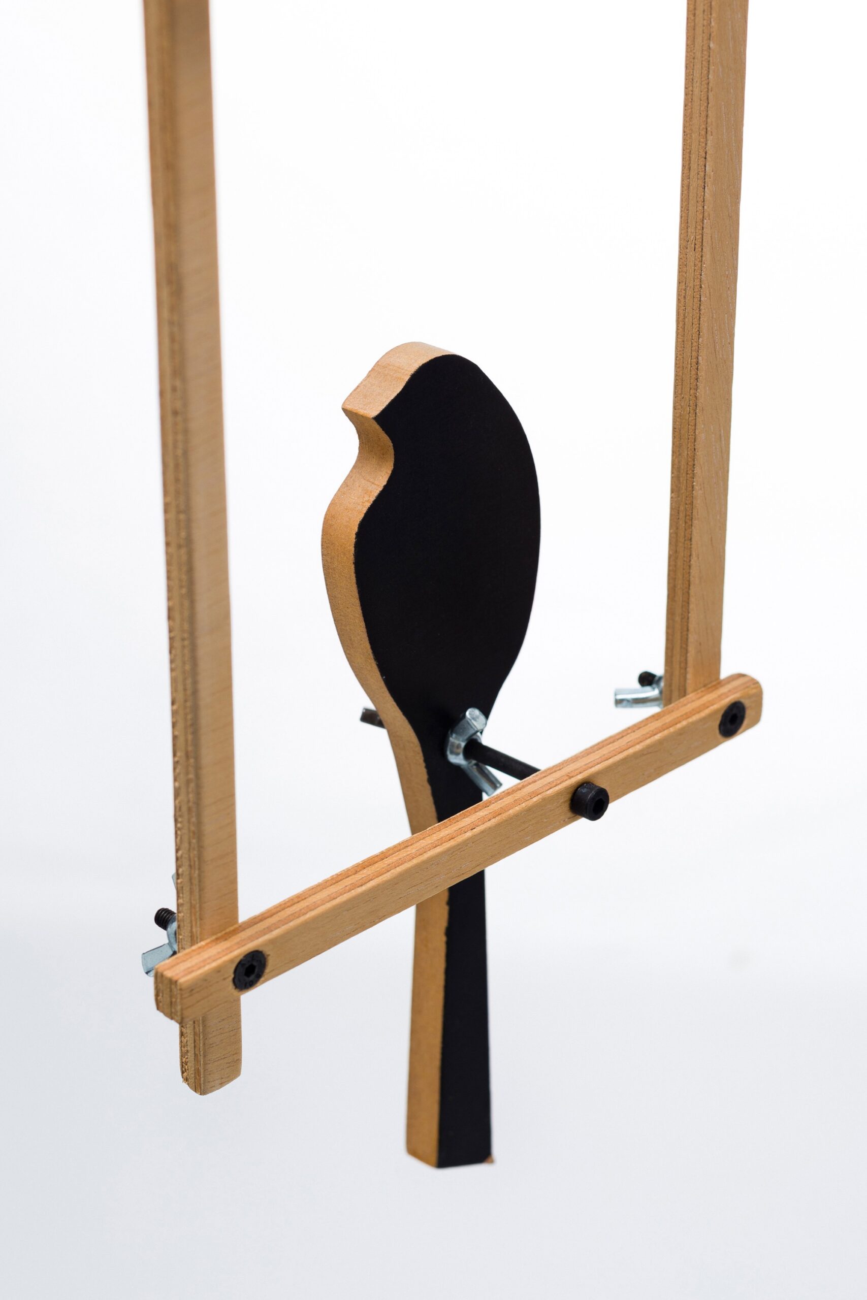 Suspension 2D Bird Lamp en bois avec jeux d'ombres et de lumière Suspension 2D Bird Lamp en bois avec jeux d'ombres et de lumière