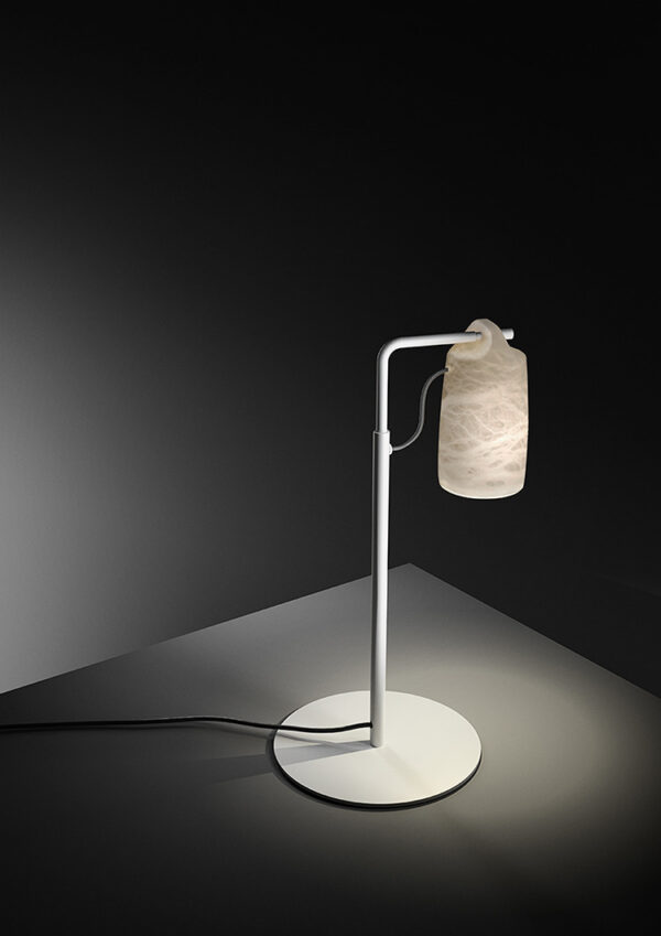 Lampe à poser Paros Alabaster par Josep Novell & Ernest Perera x Alma Light