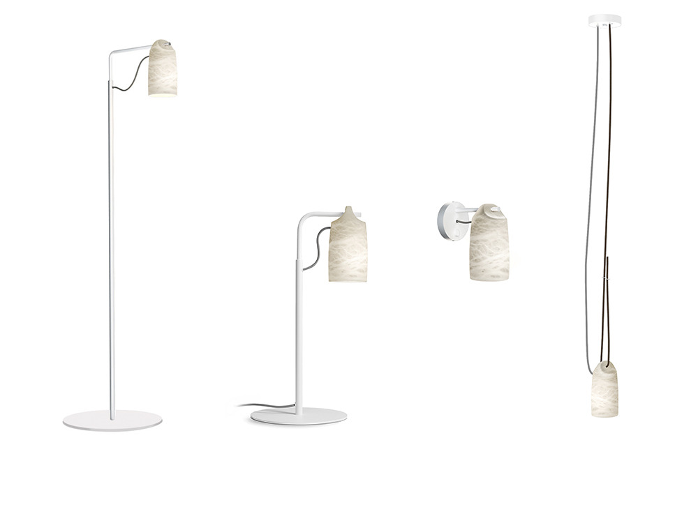 Lampadaire Paros Alabaster par Josep Novell & Ernest Perera x Alma Light Lampadaire Paros Alabaster par Josep Novell & Ernest Perera x Alma Light