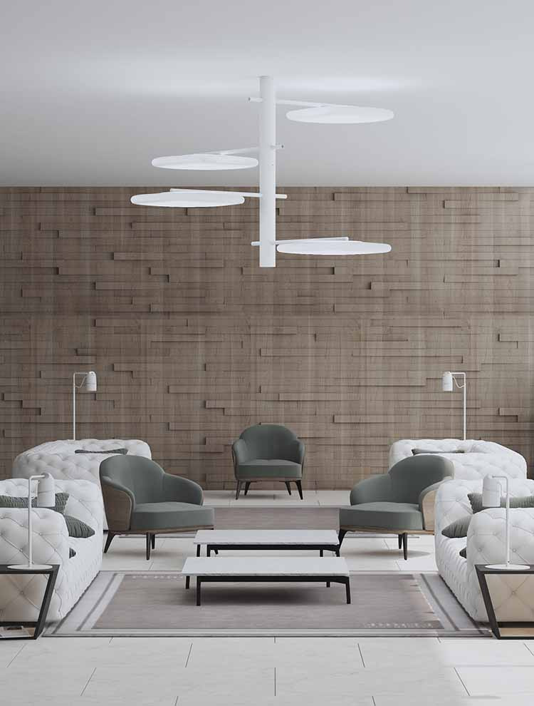 Suspension Supermoon par Josep Novell & Josep Puig i Cabeza x Alma Light Suspension Supermoon par Josep Novell & Josep Puig i Cabeza x Alma Light