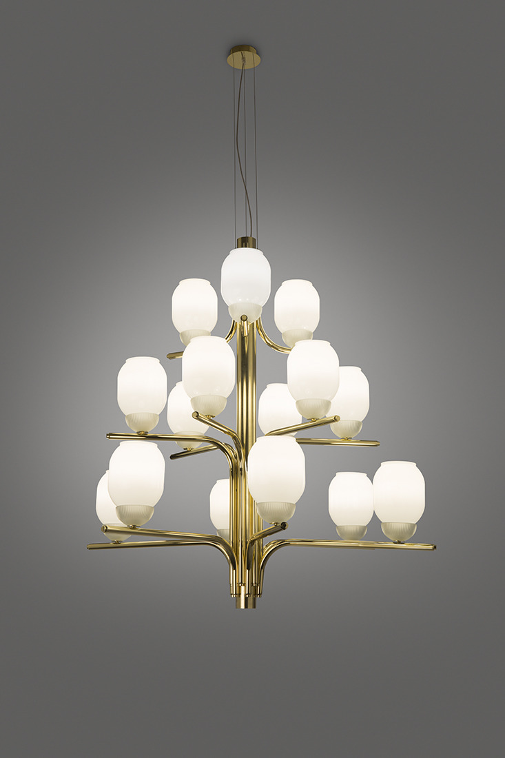Suspension The Chandelier par Alfonso de la Fuente x Alma Light Suspension The Chandelier par Alfonso de la Fuente x Alma Light