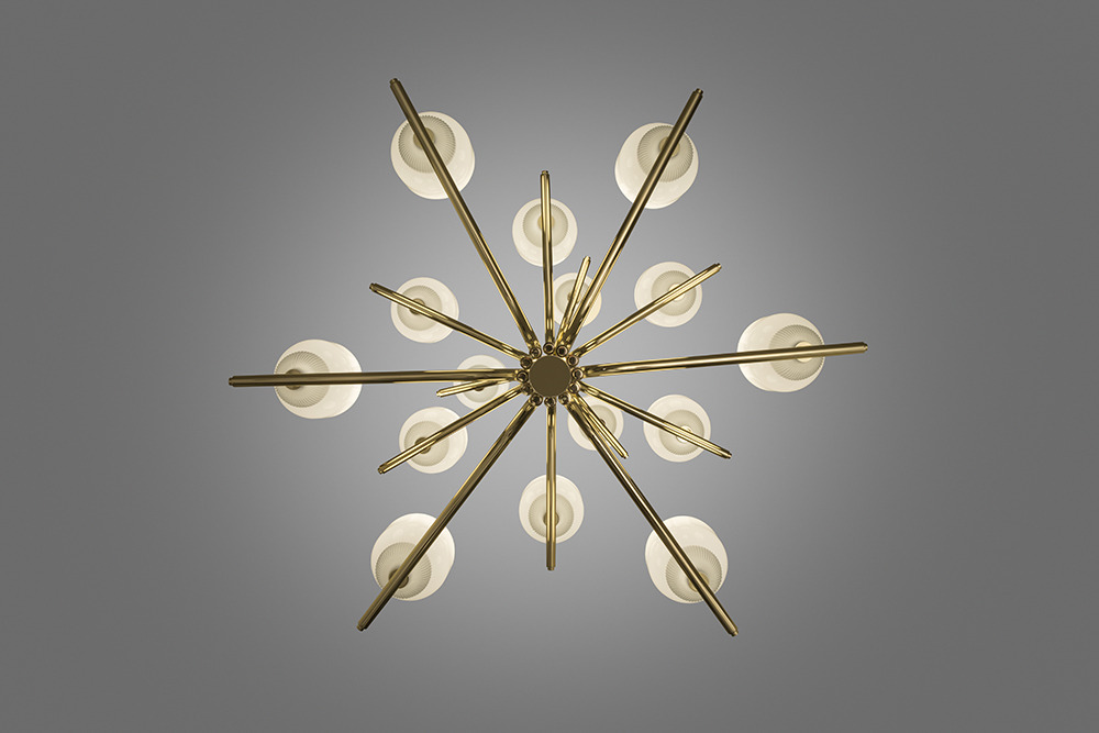 Suspension The Chandelier par Alfonso de la Fuente x Alma Light Suspension The Chandelier par Alfonso de la Fuente x Alma Light