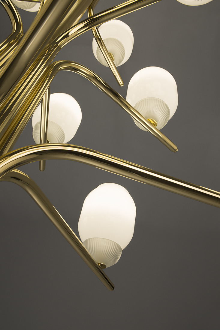 Suspension The Chandelier par Alfonso de la Fuente x Alma Light Suspension The Chandelier par Alfonso de la Fuente x Alma Light