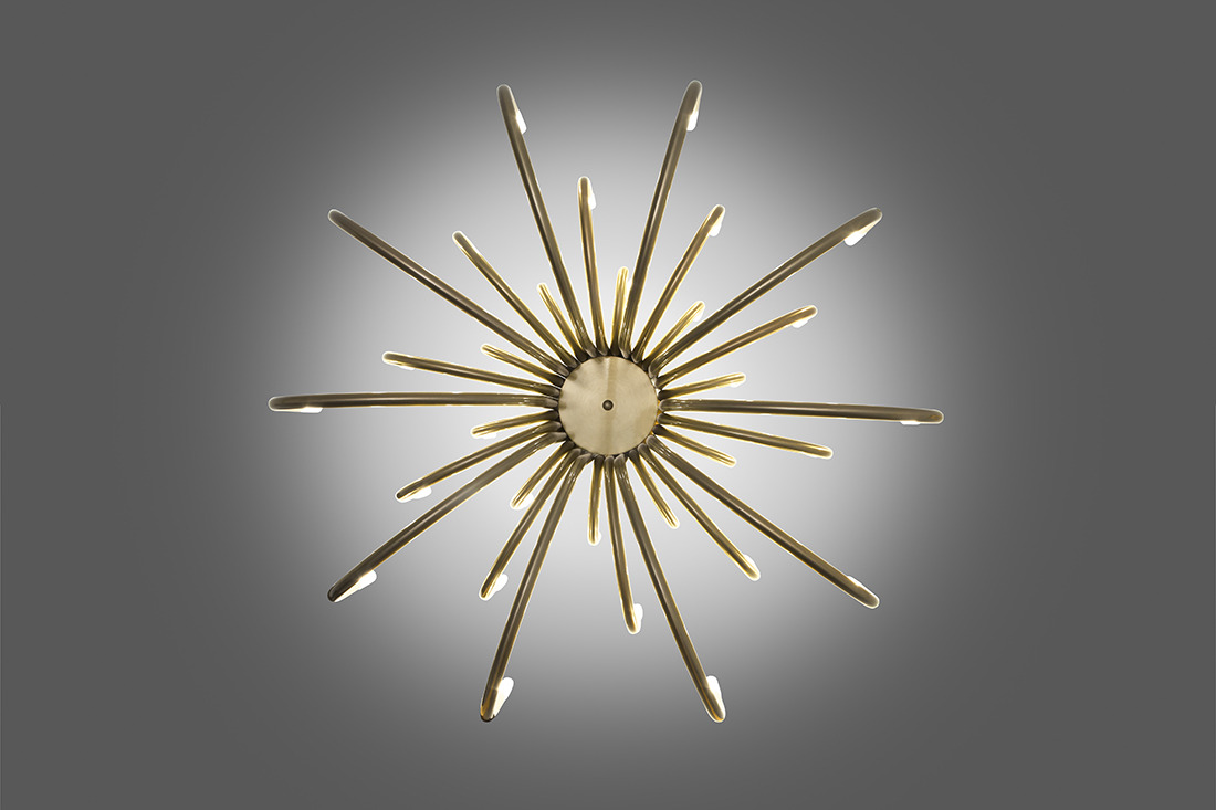Suspension The Palm par Cristian Cubina x Alma Light