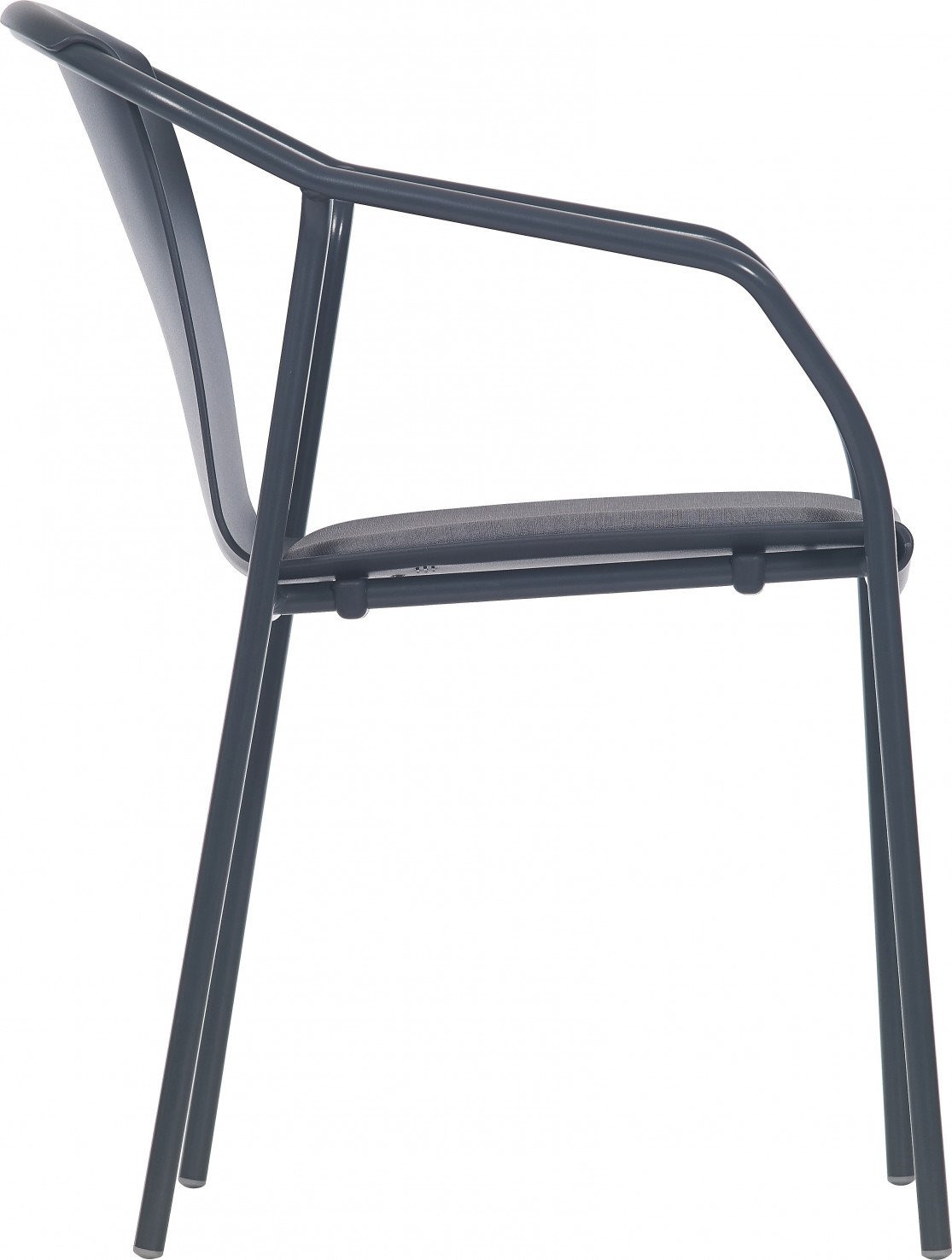 Chaise Rod Pad en aluminium au design contemporain par Ezpeleta