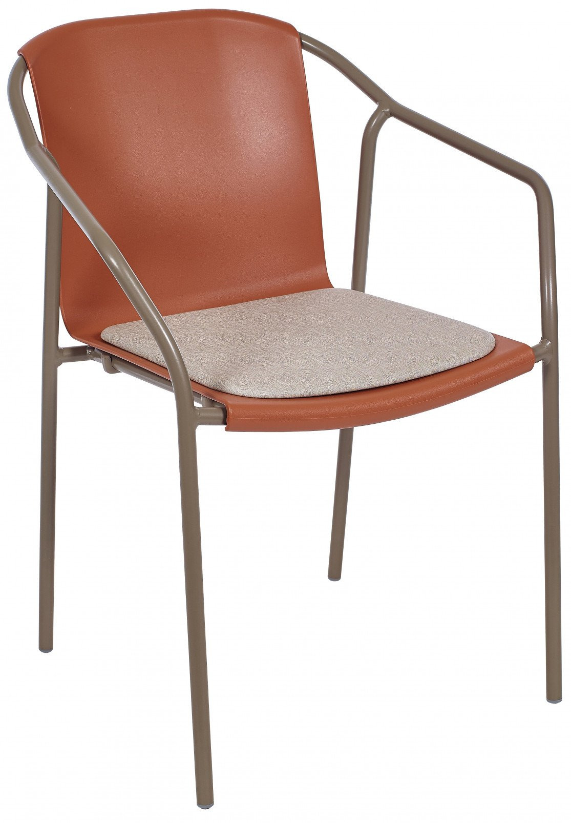 Chaise Rod Pad en aluminium au design contemporain par Ezpeleta Chaise Rod Pad en aluminium au design contemporain par Ezpeleta