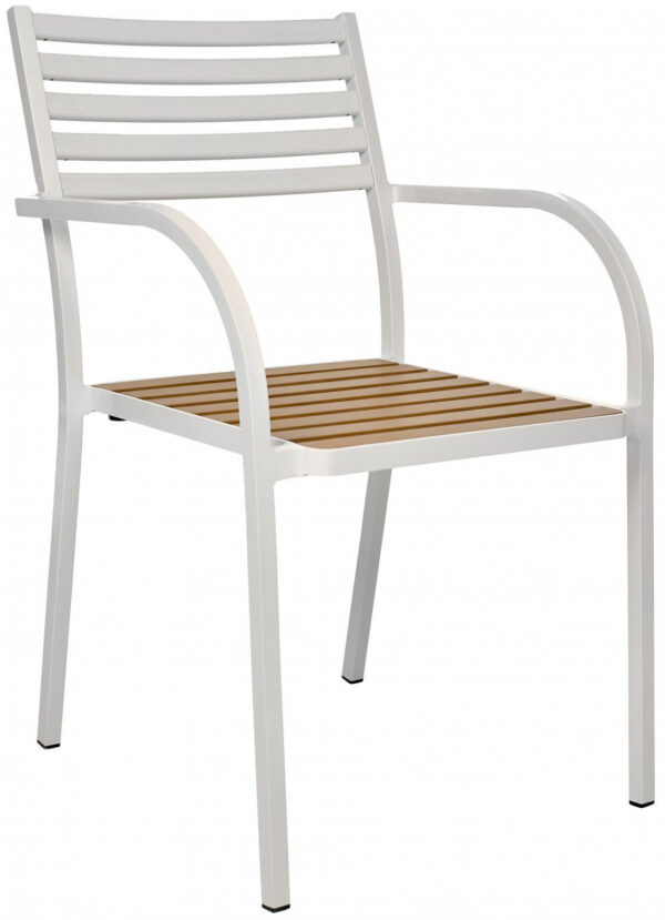Fauteuil Sicilia en aluminium au design contemporain par Ezpeleta