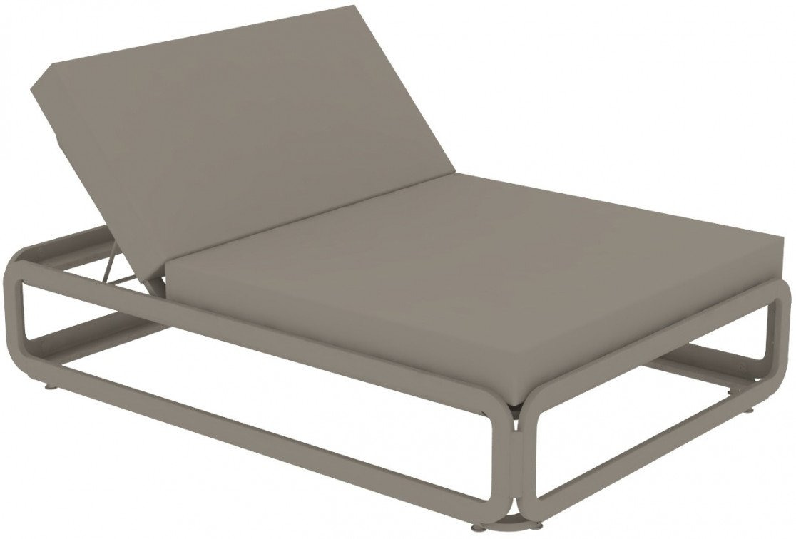 Lit de jardin Nana en aluminium au design contemporain par Ezpeleta
