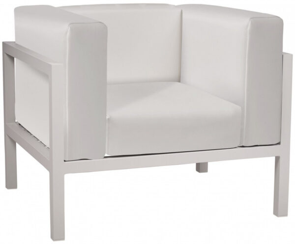 Canapé individuel Marine en aluminium au design contemporain par Ezpeleta