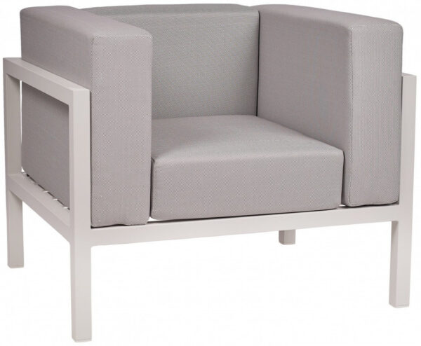 Canapé individuel Marine en aluminium au design contemporain par Ezpeleta