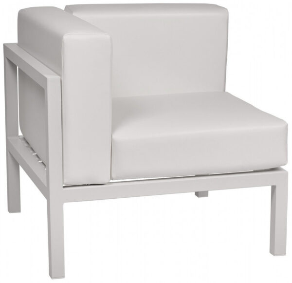 Canapé d'angle Marine en aluminium au design contemporain par Ezpeleta