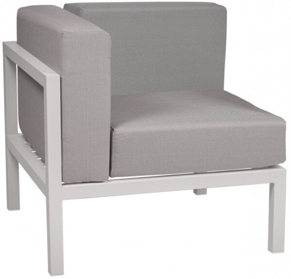 Canapé d'angle Marine en aluminium au design contemporain par Ezpeleta