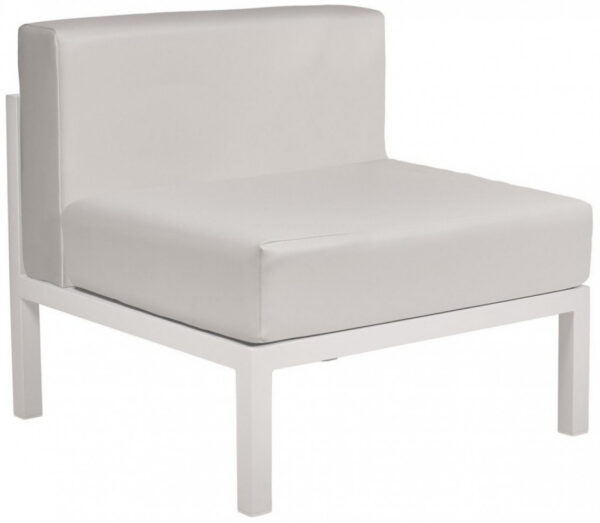Canapé intermédiaire Marine en aluminium au design contemporain par Ezpeleta