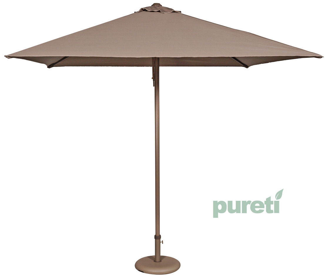 Parasol Eolo en aluminium au design contemporain par Ezpeleta