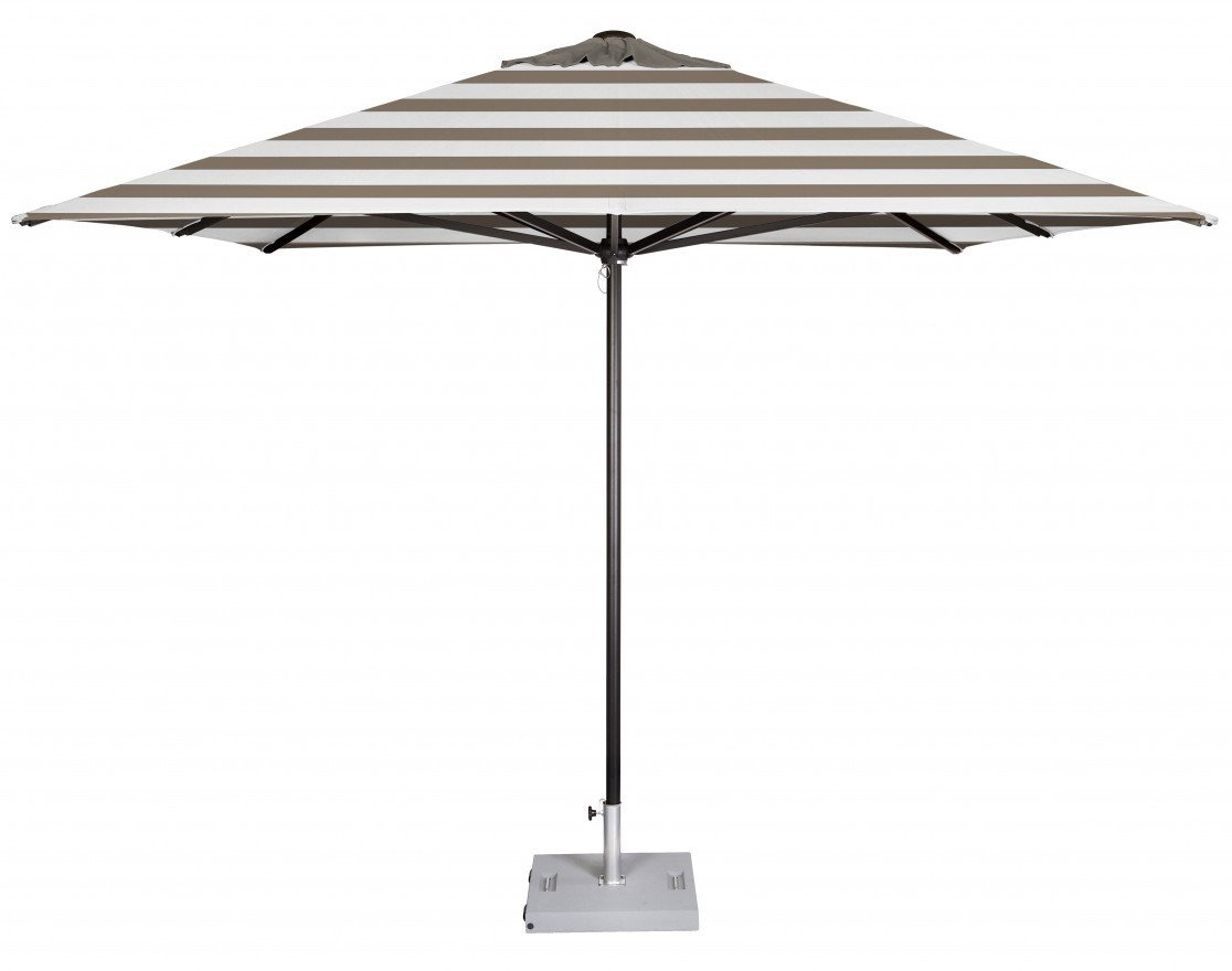 Parasol Formentera carré en aluminium au design contemporain par Ezpeleta Parasol Formentera carré en aluminium au design contemporain par Ezpeleta